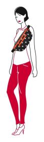 Reisenthel Beltbag M Mixed Dots ledvinka
