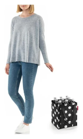 Reisenthel Bottlebag Dots White taška na lahve