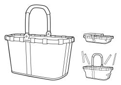Reisenthel CarryBag Red taška