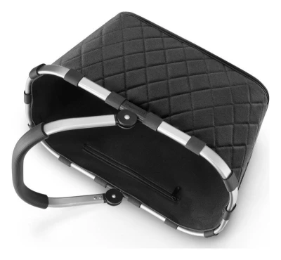 Reisenthel Carrybag Rhombus Black skládací nákupní košík