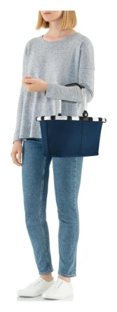 Reisenthel Carrybag XS tmavě modrý skládací košík