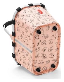 Reisenthel Carrybag XS Kids Cats and dogs rose taška