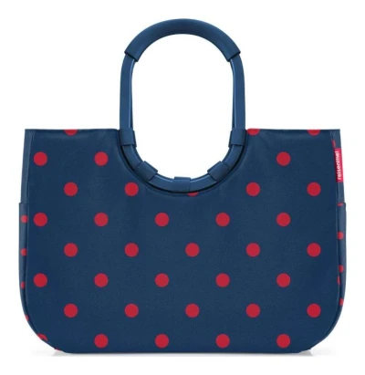 Reisenthel Loopshopper L Frame Mixed Dots Red nákupní taška