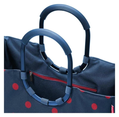 Reisenthel Loopshopper L Frame Mixed Dots Red nákupní taška
