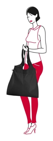 Reisenthel Mini Maxi Shopper L černá nákupní taška
