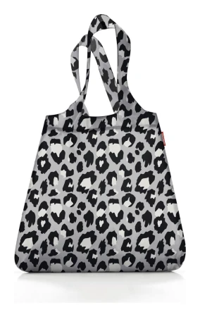 Reisenthel Mini Maxi Shopper Leo Nero skládací taška přes rameno