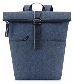 Reisenthel Rolltop Backpack Herringbone Dark Blue batoh