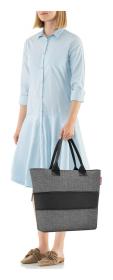 Reisenthel Shopper e1 Twist Silver dámská kabelka