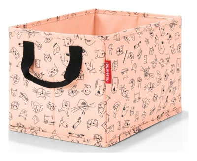 Reisenthel Storagebox Kids Cats And Dogs růžový dětský úložný box