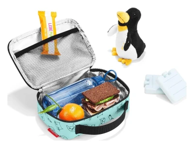 Reisenthel Thermocase Kids Cats and dogs mint dětská termo taška na jídlo