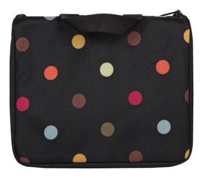 Reisenthel ToiletBag Dots černá toaletní taška