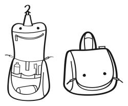 Reisenthel Toiletbag Kids S Abc friends pink organizér