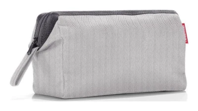 Reisenthel Travelcosmetic Herringbone šedá kosmetická taška