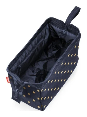 Reisenthel Travelcosmetic Metallic Dots Blue kosmetická taška