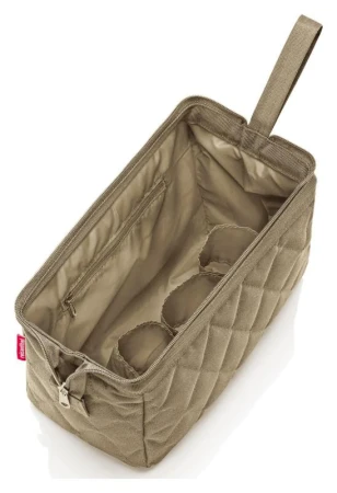 Reisenthel Travelcosmetic Rhombus Olive kosmetická taška