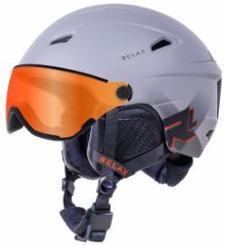 Relax STEALTH RH24A3 lyžařská helma se štítem