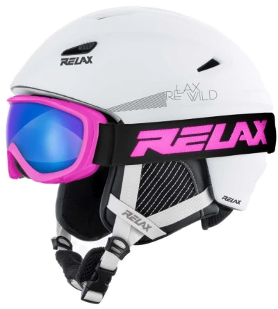 Relax WILD RH17B lyžařská helma POUZE S: 50-54 cm (VÝPRODEJ)