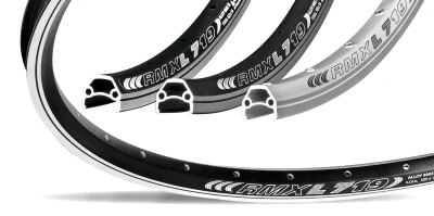 Remerx Ráfek 406x19 DRAGON L-719 SA/GBS 36 stříbrný