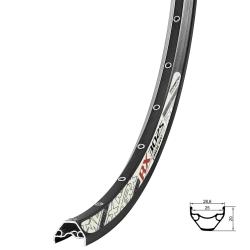 REMERX Ráfek E-ROCKY 584x25 32děr, černý REMERX Ráfek E-ROCKY 584x25 32děr, černý