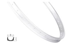REMERX Ráfik RMX21 406x21, 36 dier, strieborný REMERX Ráfik RMX21 406x21, 36 dier, strieborný