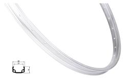 REMERX Ráfik RMX21 559x21, 36dier, strieborný REMERX Ráfik RMX21 559x21, 36dier, strieborný