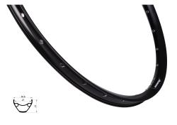 REMERX Ráfik RX 3027 DISC 584x27, 28 dier, čierny