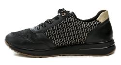 Remonte D1G08-05 černé dámské nadměrné polobotky