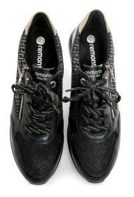 Remonte D1G08-05 čierne dámske nadmerné poltopánky