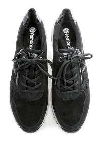 Remonte D1S04-02 čierne dámske nadmerné poltopánky