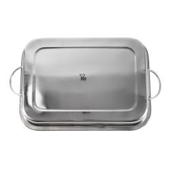 Renberg Pekáč s mřížkou PRESTO 37x26,5x6,3 cm nerez