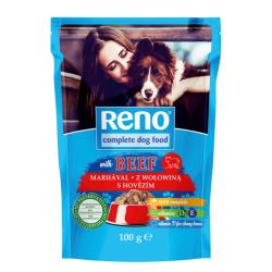 RENO Dog hovězí, kapsa 100 g (bal. 24 ks)