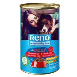 RENO Dog hovězí, kousky 1240 g (bal. 12 ks)