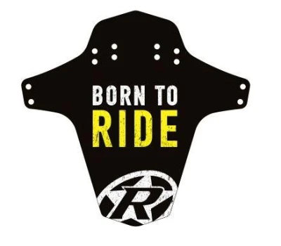 Reverse Blatník přední MudGuard Born to ride černo-žlutý