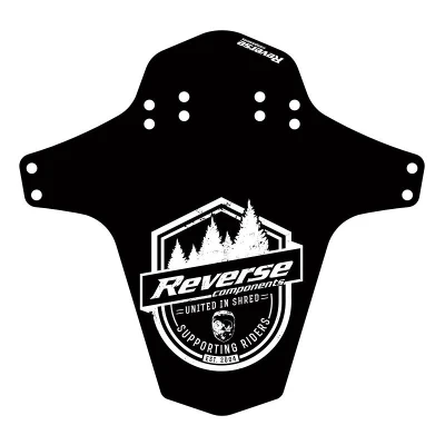 Reverse Blatník přední MudGuard Supporting Riders černo-bílý