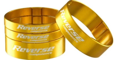 Reverse Podložka distanční Alloy Ultra-Lite set 1 1/8" zlatá