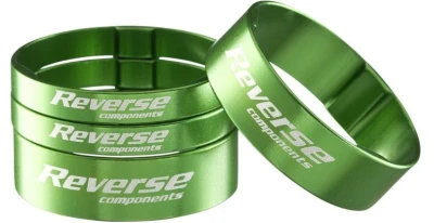 Reverse Podložka distanční Alloy Ultra-Lite set 1 1/8" zelená