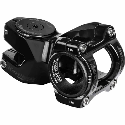 Reverse Představec Black One Titanium D-2 černý 50 mm + čepička, šroub