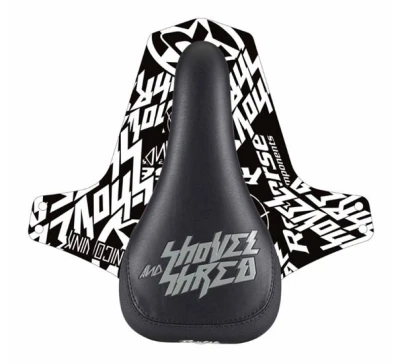 Reverse Sedlo Nico Vink Shovel and Shred černo-šedé + blatníček