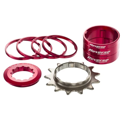 Reverse Single Speed Adapter 13 zubů Red Reverse Single Speed Adapter 13 zubů Red
