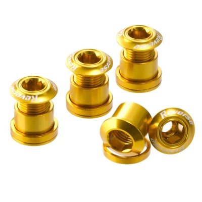 Reverse Šrouby do převodníku Alloy 7 mm zlaté, 4 ks