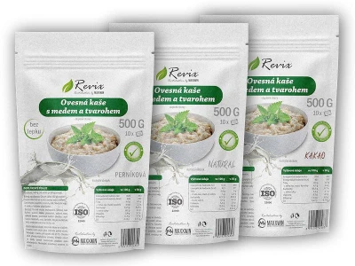 Revix by Maxxwin Ovesná kaše s medem a tvarohem 500g Revix by Maxxwin Ovesná kaše s medem a tvarohem 500g
