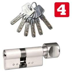 Richter Vložka cylindrická 30+35 s knoflíkem 6kl. Ni, 4.třída bezp.RICHTER Richter Vložka cylindrická 30+35 s knoflíkem 6kl. Ni, 4.třída bezp.RICHTER