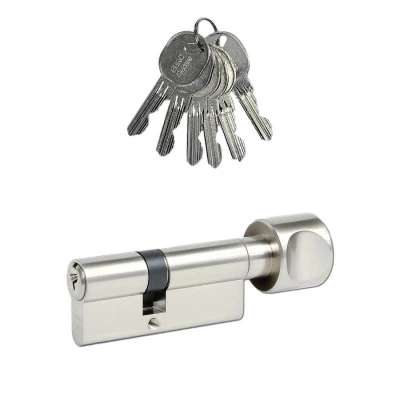 Richter Vložka cylindrická 30+40K s knoflíkem na delší str.6kl. Ni, 3.třída bezp.RICHTER Richter Vložka cylindrická 30+40K s knoflíkem na delší str.6kl. Ni, 3.třída bezp.RICHTER