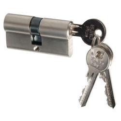Richter Vložka cylindrická stavební s knoflíkem 30+35 3kl. Ni Richter Vložka cylindrická stavební s knoflíkem 30+35 3kl. Ni