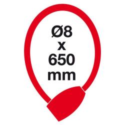 Richter Zámek lankový 8x 650mm 2 kl. ZE