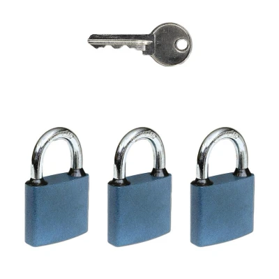 Richter Zámek visací OVAL.45 SET 3 zámků na SU 6kl.