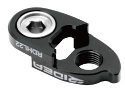 RIDEA Adaptér L22 pro koncovku rámu, černý RIDEA Adaptér L22 pro koncovku rámu, černý