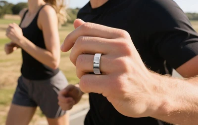 RingConn Smartring Gen 2 RCA-01 stříbrný 13 chytrý prsten