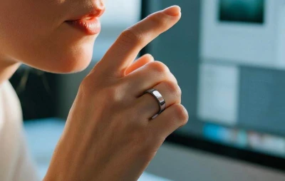 RingConn Smartring Gen 2 RCA-01 stříbrný 13 chytrý prsten