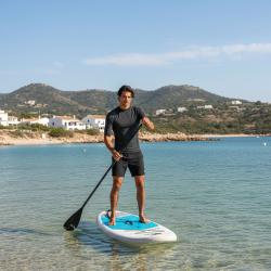 RIP CURL Pánské lycrové triko DAWN PATROL, krátký rukáv